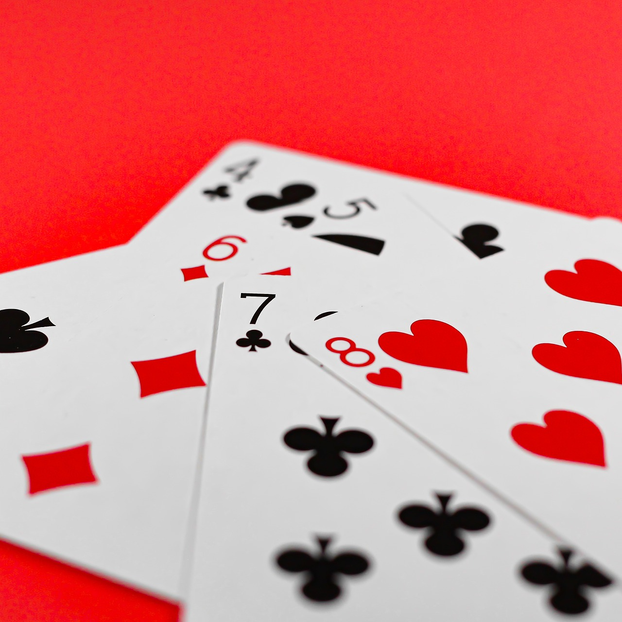 Playing cards casino gamble